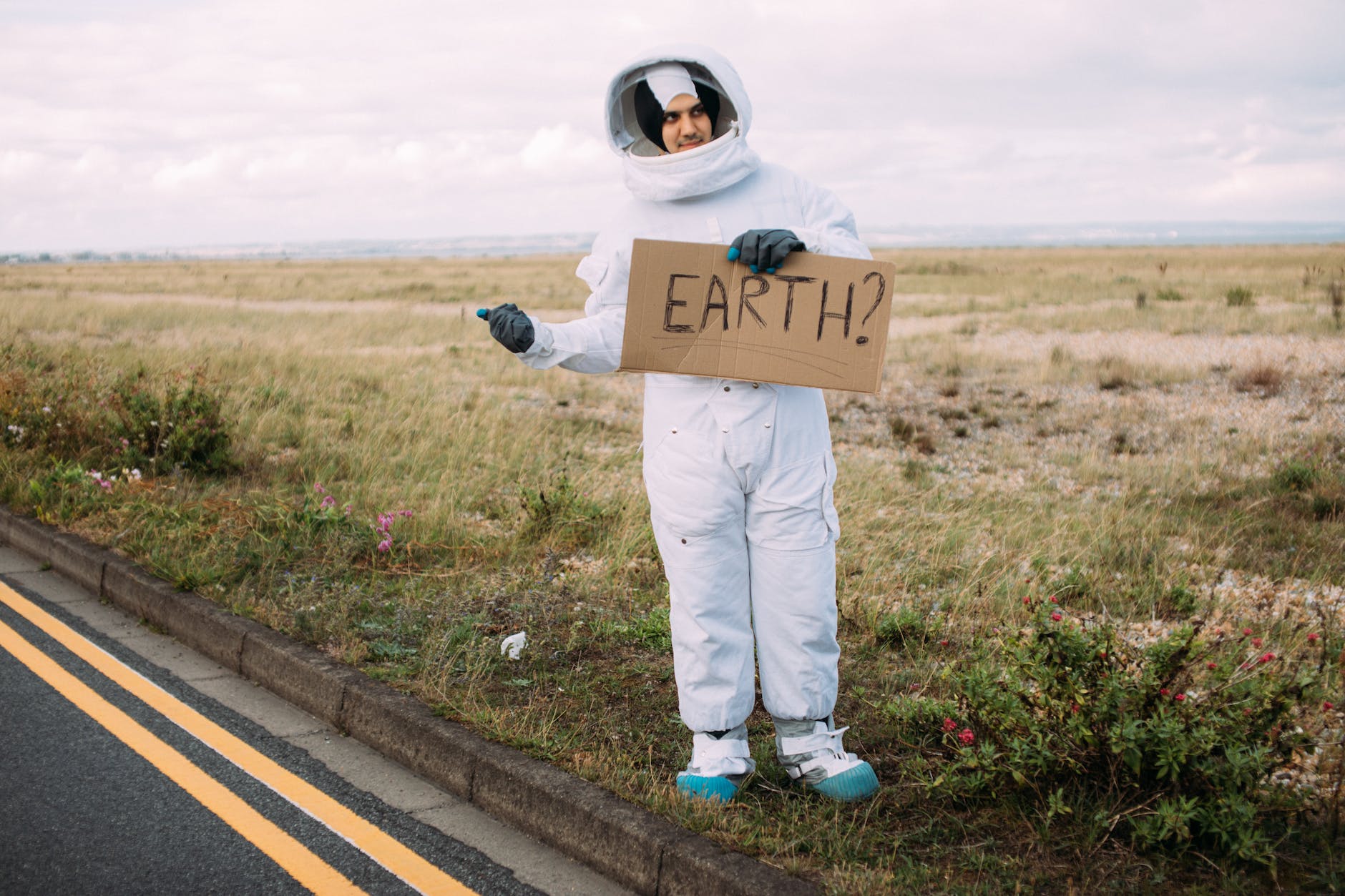hitchhiking astronaut
